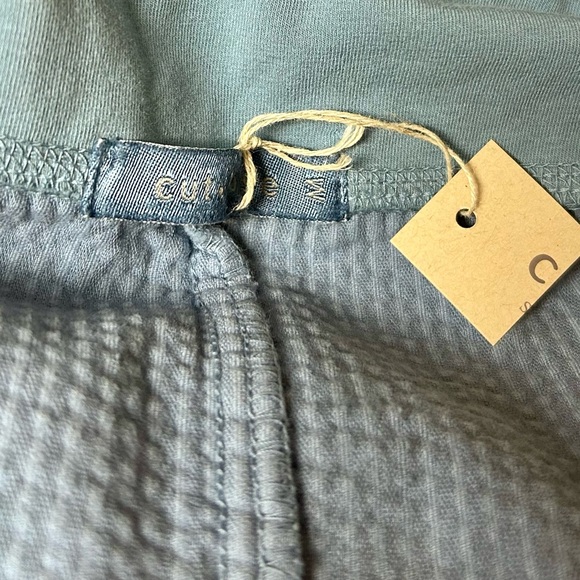 Cut Loose Blue Mini Corduroy Skirt - Picture 3 of 4